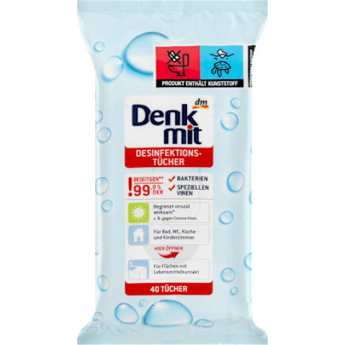 Denkmit Серветки дезінфекційні 40 шт