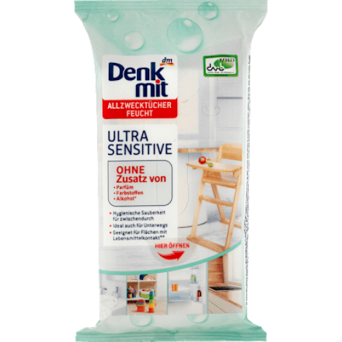 Denkmit Серветки вологі універсальні Ultra Sensitive 50 шт