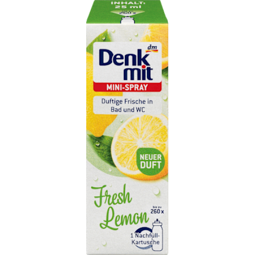 Denkmit Освіжувач повітря міні-спрей Fresh lemon refill pack 25 мл