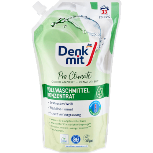 Denkmit Гель-концентрат для прання білого Pro Climate Nature, 33 прання