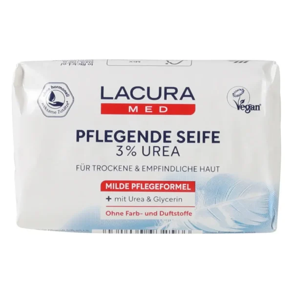 LACURA  Мило доглядове з 3% січевиною (urea) Lacura Med  150 г