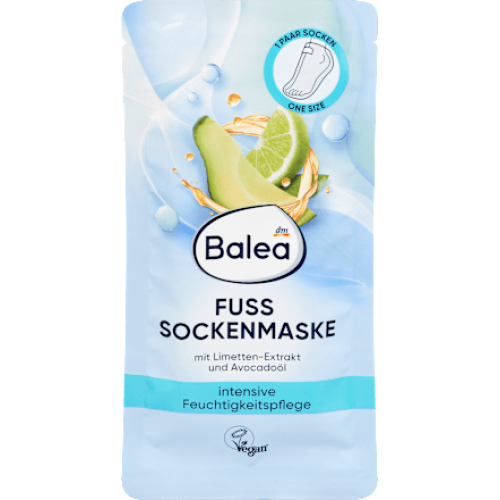 Balea Маска для ніг Fuß Sockenmaske (1 пара), 2 шт