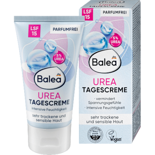 Balea Денний крем 5% Urea SPF 15, 50 мл