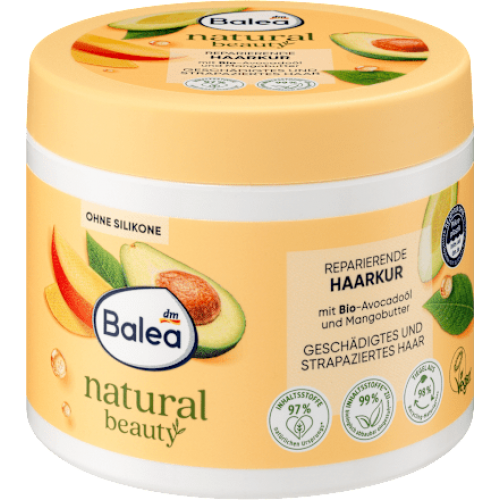 Balea Natural Beauty Відновлююча маска для волосся, 300 мл