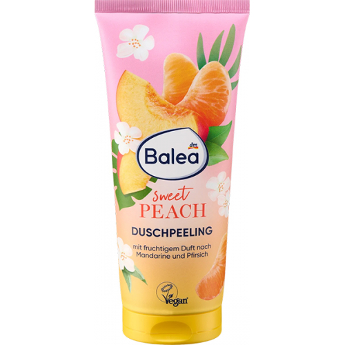 Balea Гель пілінг для тіла Sweet Peach, 200 мл