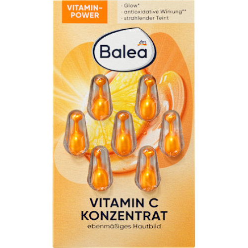 Balea Концентрат для обличчя з вітаміном С Vitamin C 7шт
