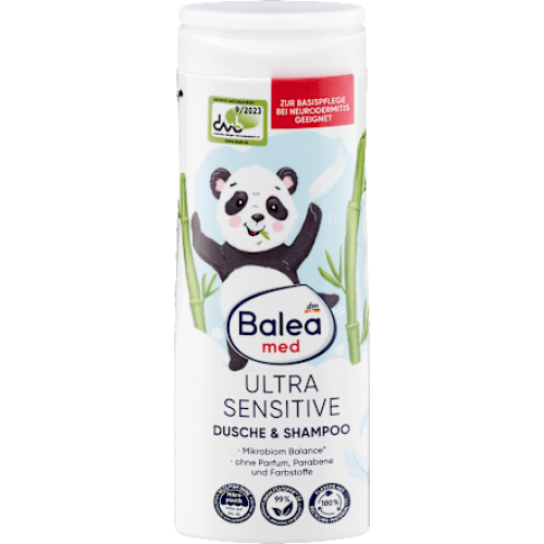 Balea Дитячий шампунь-душ 2в1 Ultra Sensitive, 300 мл