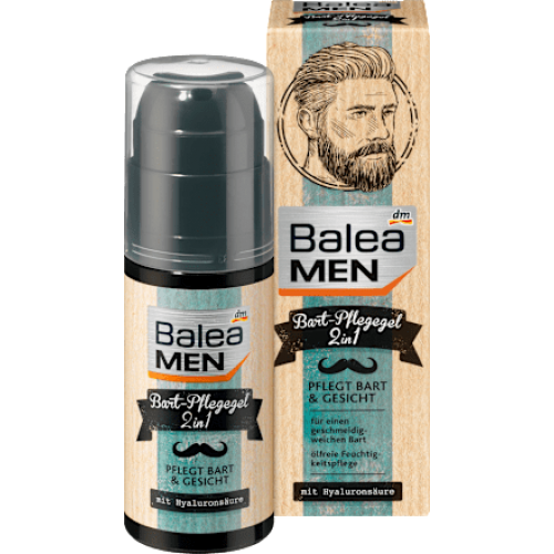 Balea MEN Гель для догляду за бородою 2в1, 50 мл