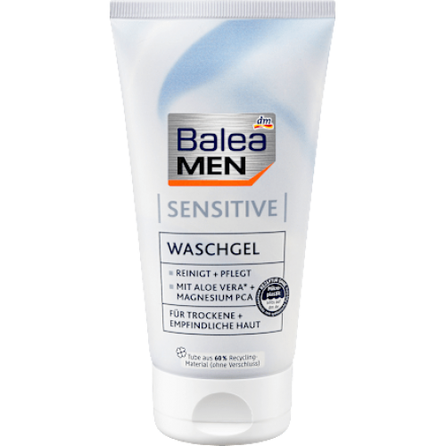 Balea MEN Гель для вмивання Sensitive, 150 мл