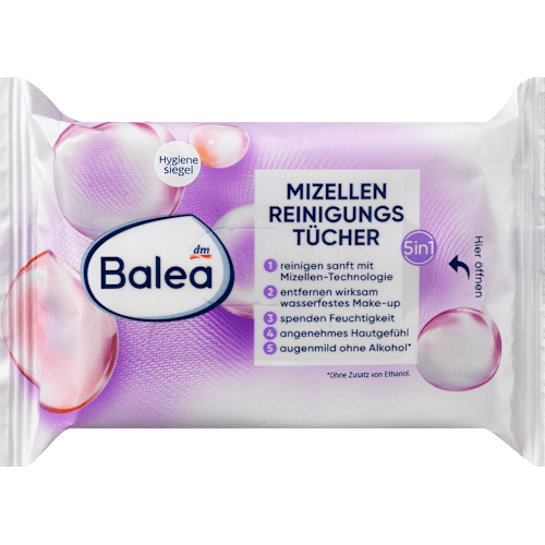 Balea Міцелярні серветки для чищення 25 шт