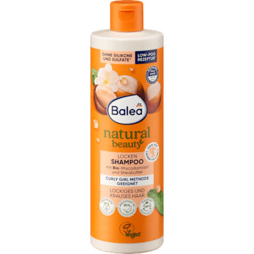 Balea Natural Beauty Шампунь для кучерявого волосся 400 мл