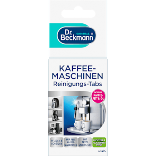 Dr. Beckmann Таблетки для очищення кавоварки 6 шт
