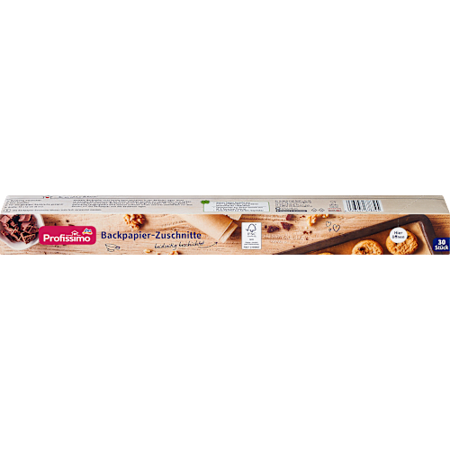 Profissimo Пергаментний папір для випічки 30шт