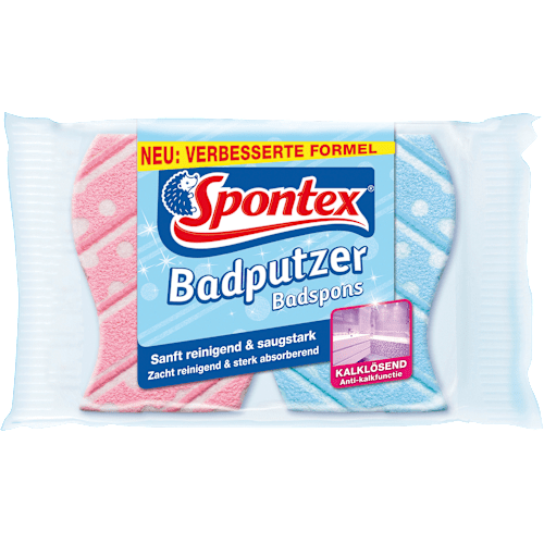 Spontex Губки для миття ванної кімнати Badspons, 2 шт