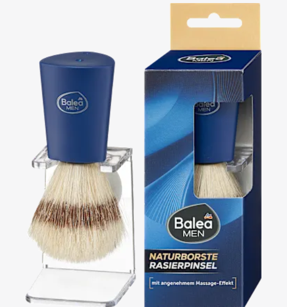 Balea Помазок для гоління з натуральною щетиною, 1 шт.