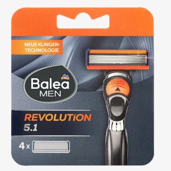 Balea Леза для бритви, Revolution 5.1, 4 шт.
