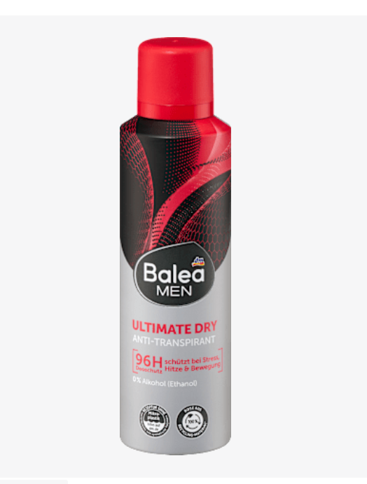 Дезодорант-антиперспірант спрей Ultimate Dry, 200 мл