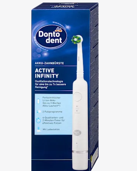 Dontodent Електрична зубна щітка Active Infinity, 1 шт.
