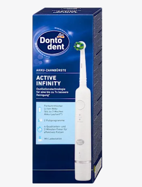 Dontodent Електрична зубна щітка Active Infinity, 1 шт.