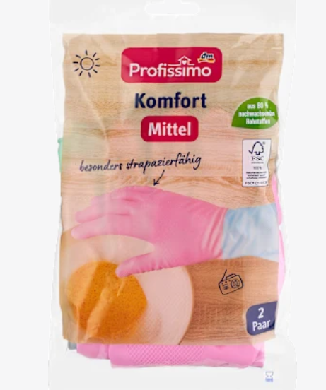 Рукавички для дому Comfort (2 пари), 2 шт.