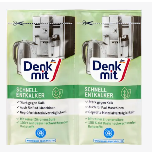 Denkmit Натуральний засіб для видалення накипу (2 x 25 г), 50 г