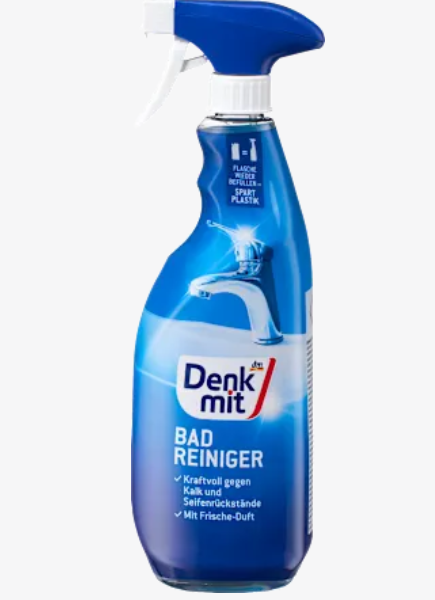 Denkmit Засіб для чищення ванної кімнати зі свіжим ароматом, 1 літр