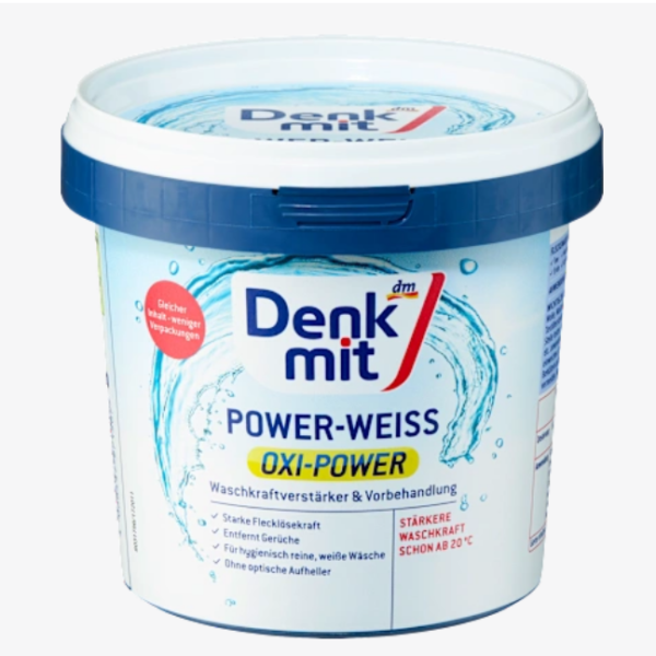 Denkmit Fleckenentferner Pulver Oxi Power Weiss, 750 g