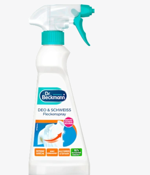 Dr.beckmann Спрей для видалення плям від дезодоранту та поту, 250 мл
