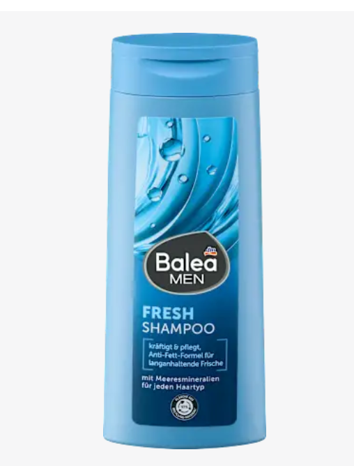 Balea men шампунь чоловічий Fresh 300 мл