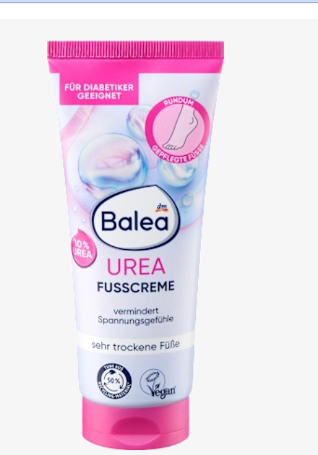 Balea Крем для ніг з сечовиною, 100 мл