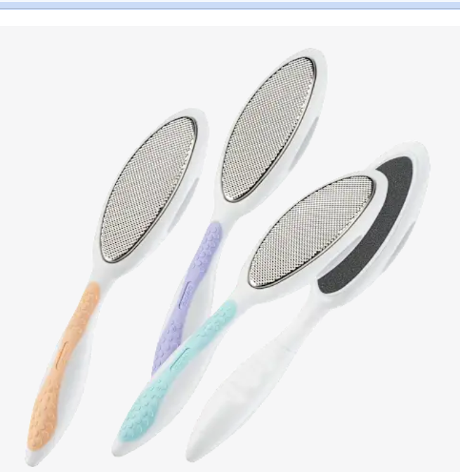 Balea Пилка та рашпіль для видалення мозолів, подвійна пилка для стоп, 1 шт.