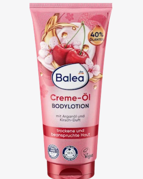 Balea Крем-лосьйон для тіла з вишнею, 200 мл