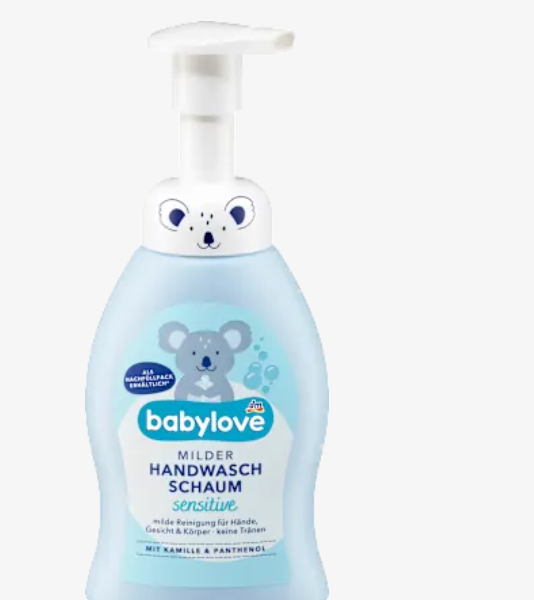 Babylov М'яка піна для миття рук для чутливої шкіри, 250 мл