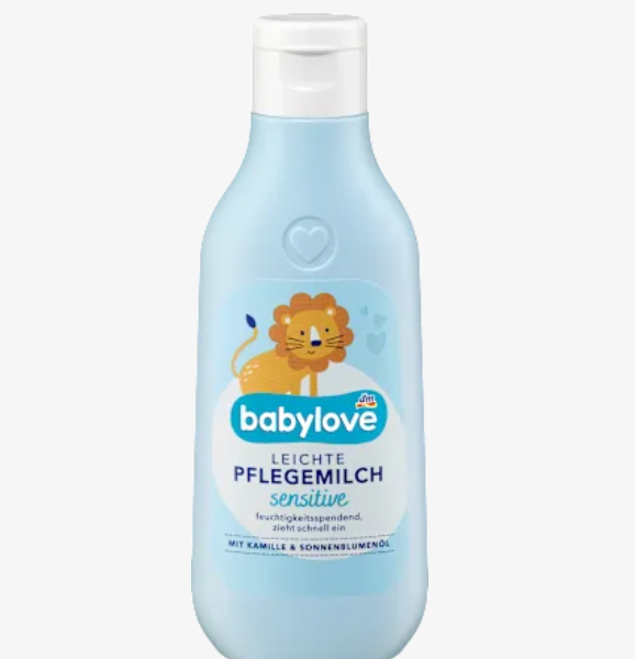 Babylove Лосьйон для догляду за шкірою дитини для чутливої шкіри, 250 мл