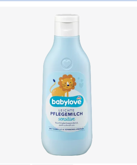 Babylove Лосьйон для догляду за шкірою дитини для чутливої шкіри, 250 мл