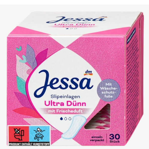 Jessa Ультратонкі щоденні прокладки зі свіжим ароматом, 30 шт.