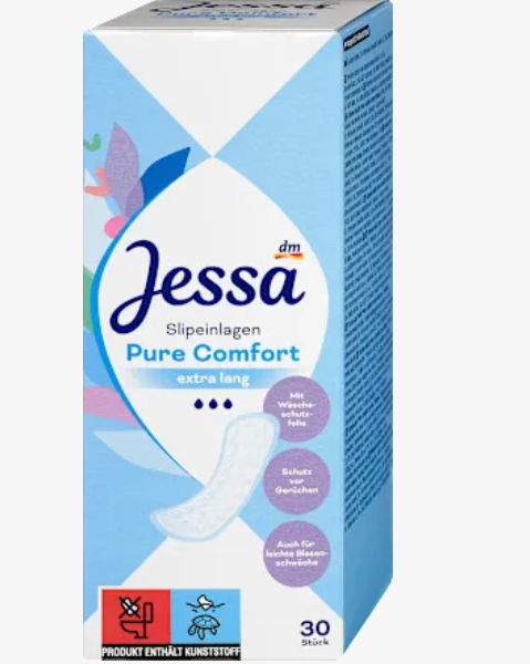 Jessa Щоденні прокладки Pure Comfort Extra Long, 30 шт.