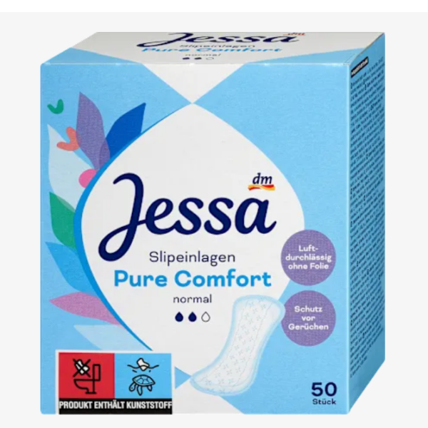 Jessa Щоденні прокладки Pure Comfort Normal, 50 шт.
