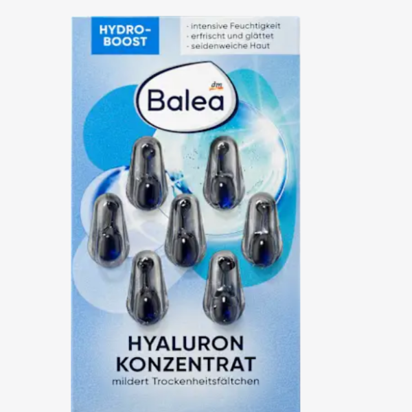 Balea Концентрат гіалуронової кислоти, 7 капсул