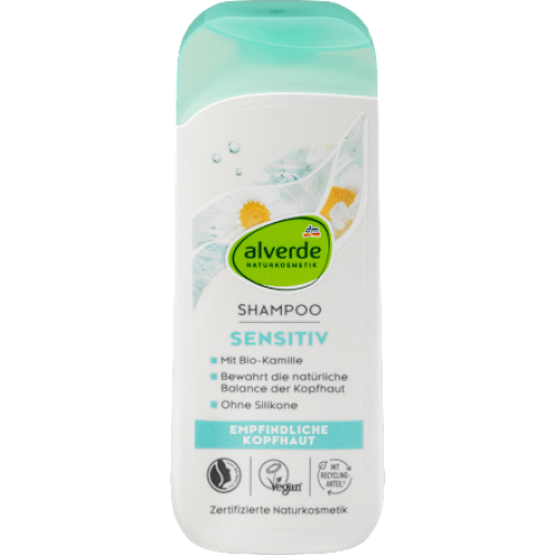 Alverde Шампунь для чутливої шкіри голови Sensitive, 200 мл