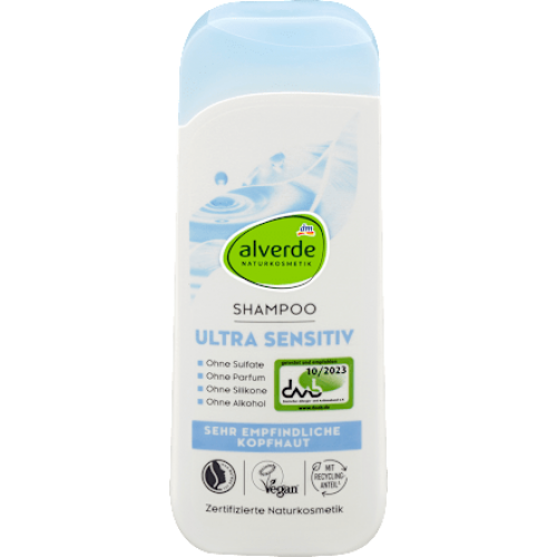 Alverde Шампунь для чутливої шкіри голови Ultra Sensitive, 200 мл