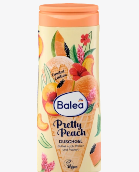 Balea Гель для душу «Прекрасний персик», 300 мл