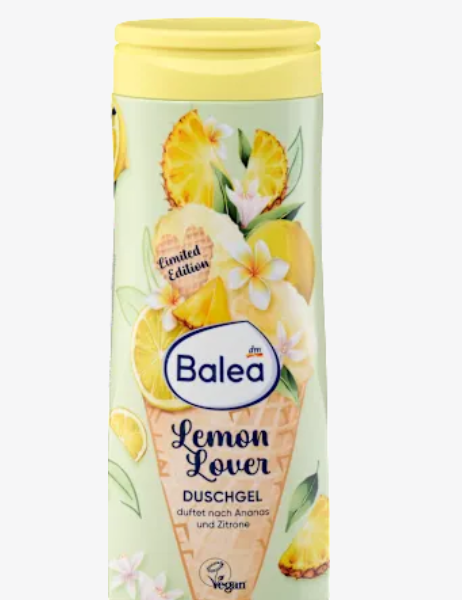 Balea Гель для душу «Лимонні кольори», 300 мл