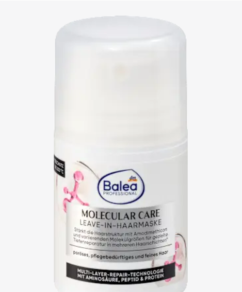 Balea Незмивна маска для волосся Molecular Care, 50 мл