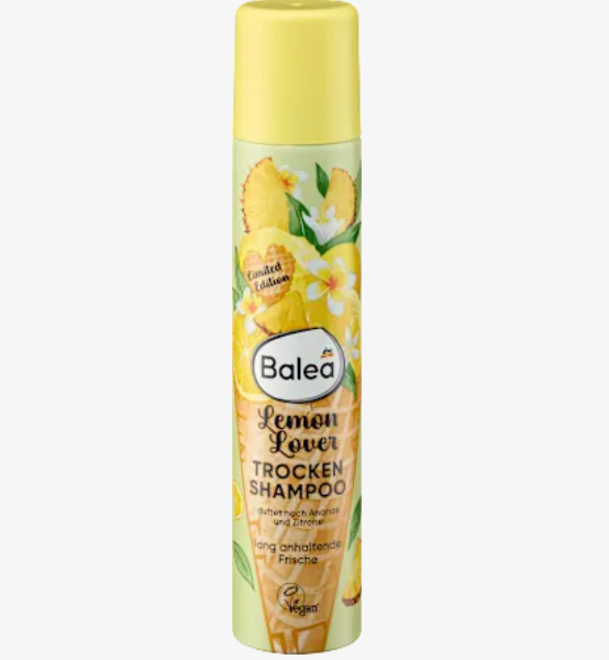 Balea Сухий шампунь «Лимонні кольори», 200 мл