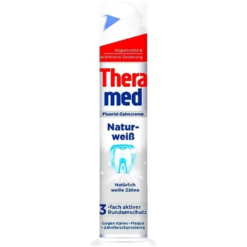 Зубна паста з дозатор відбілююча Theramed Naturweiss 100мл