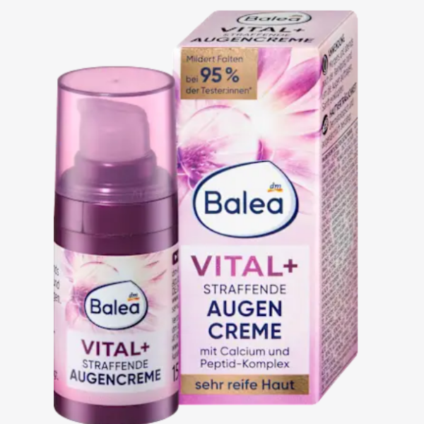 Balea Крем для зміцнення шкіри навколо очей Vital+, 15 мл