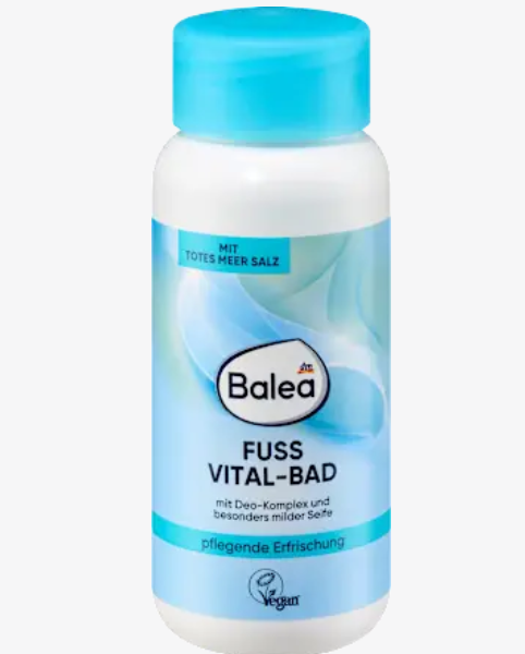 Balea Ванночка для ніг Vital Bath живильна та освіжаюча, 450 г