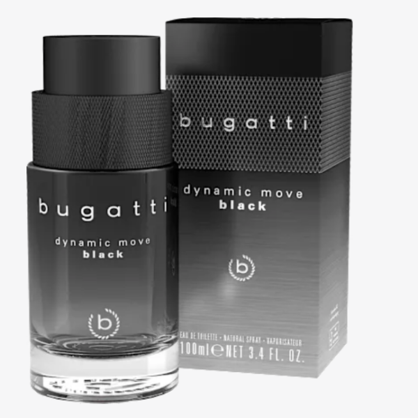 Bugatti Туалетна вода Dynamic Move Black, 100 мл