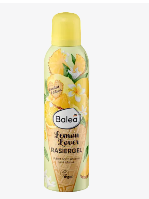Balea Гель для гоління Lemon Lover, 200 мл